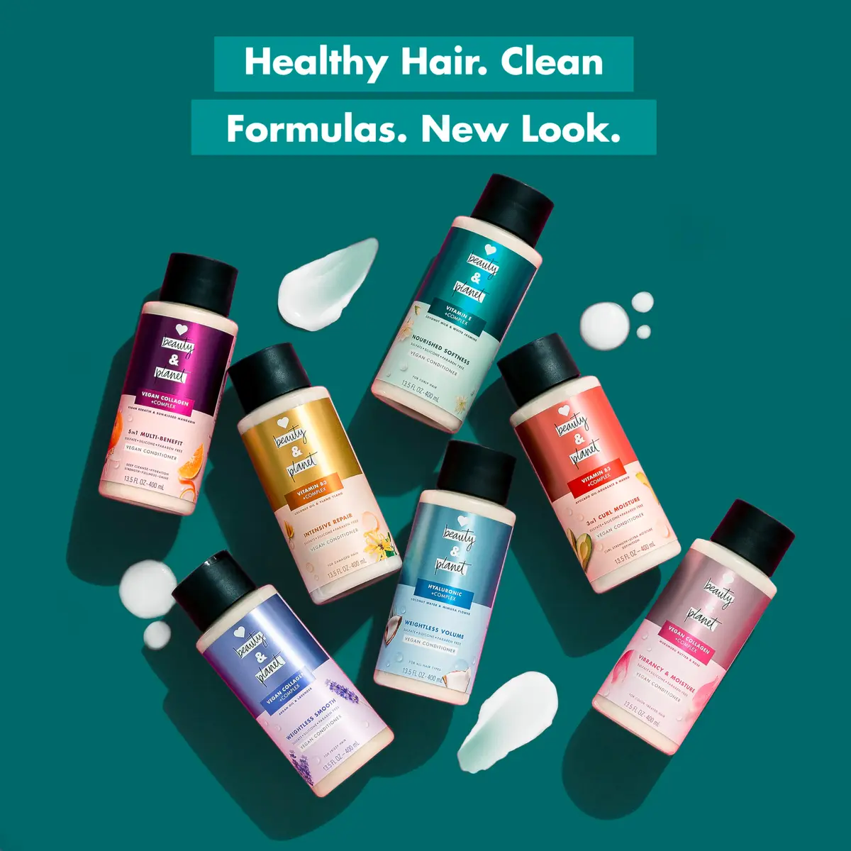 Love Beauty and Planet Conditioner with Vitamin E Coconut Milk & White Jasmine 13.5 oz | Curly Hair Nourishment - view 7