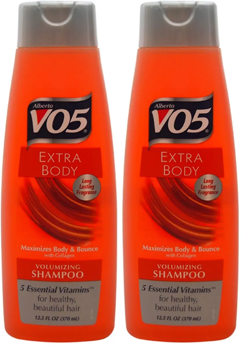 VO5 Extra Body Volumizing Shampoo - 740ml (25 Fl Oz) - Pack of 2 | Rosemary Scented Hair Care - main product image