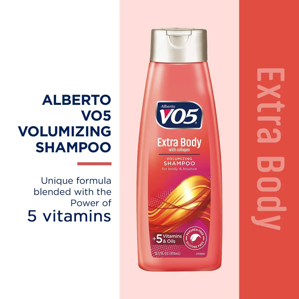 VO5 Extra Body Volumizing Shampoo - 740ml (25 Fl Oz) - Pack of 2 | Rosemary Scented Hair Care - view 2