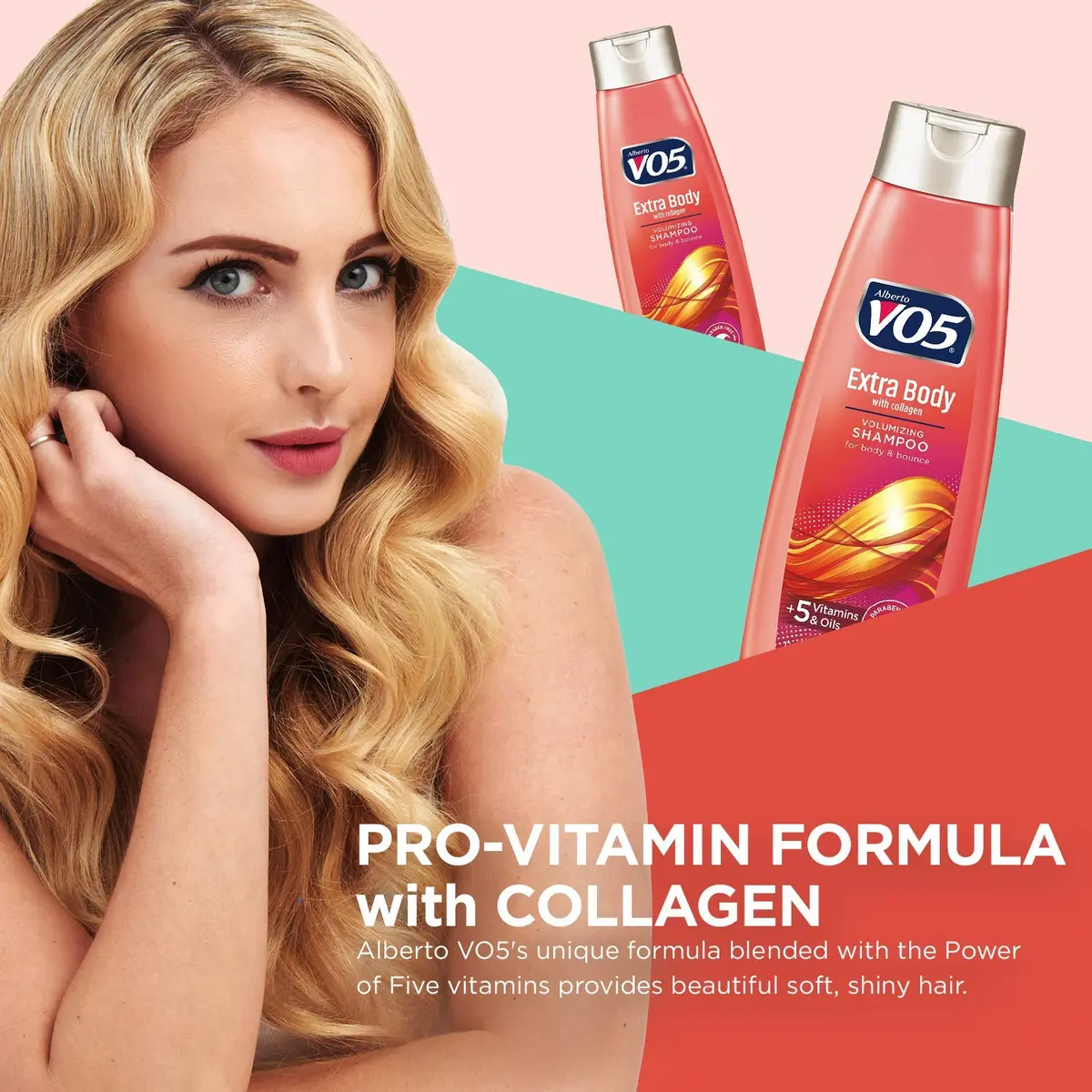 VO5 Extra Body Volumizing Shampoo - 740ml (25 Fl Oz) - Pack of 2 | Rosemary Scented Hair Care - view 3
