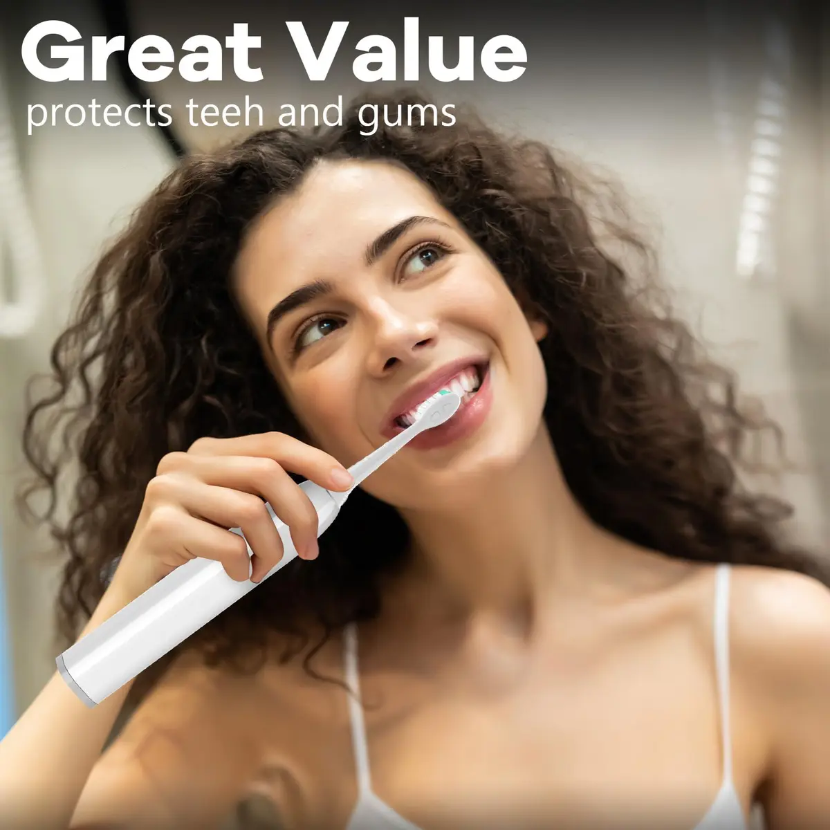 toptheway Toothbrush Replacement Heads Compatible with Phillips Sonicare 4100 5100 5300, Medium Soft, 8 Pack | Genuine DuPont Filaments - view 7