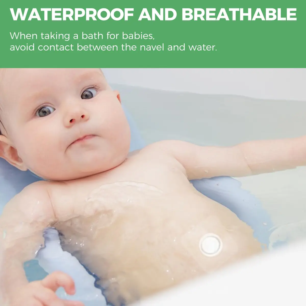 GRLEAYIE Baby Belly Navel Patches 8x8cm | Skin-Friendly, Breathable & Waterproof for Newborns - view 6