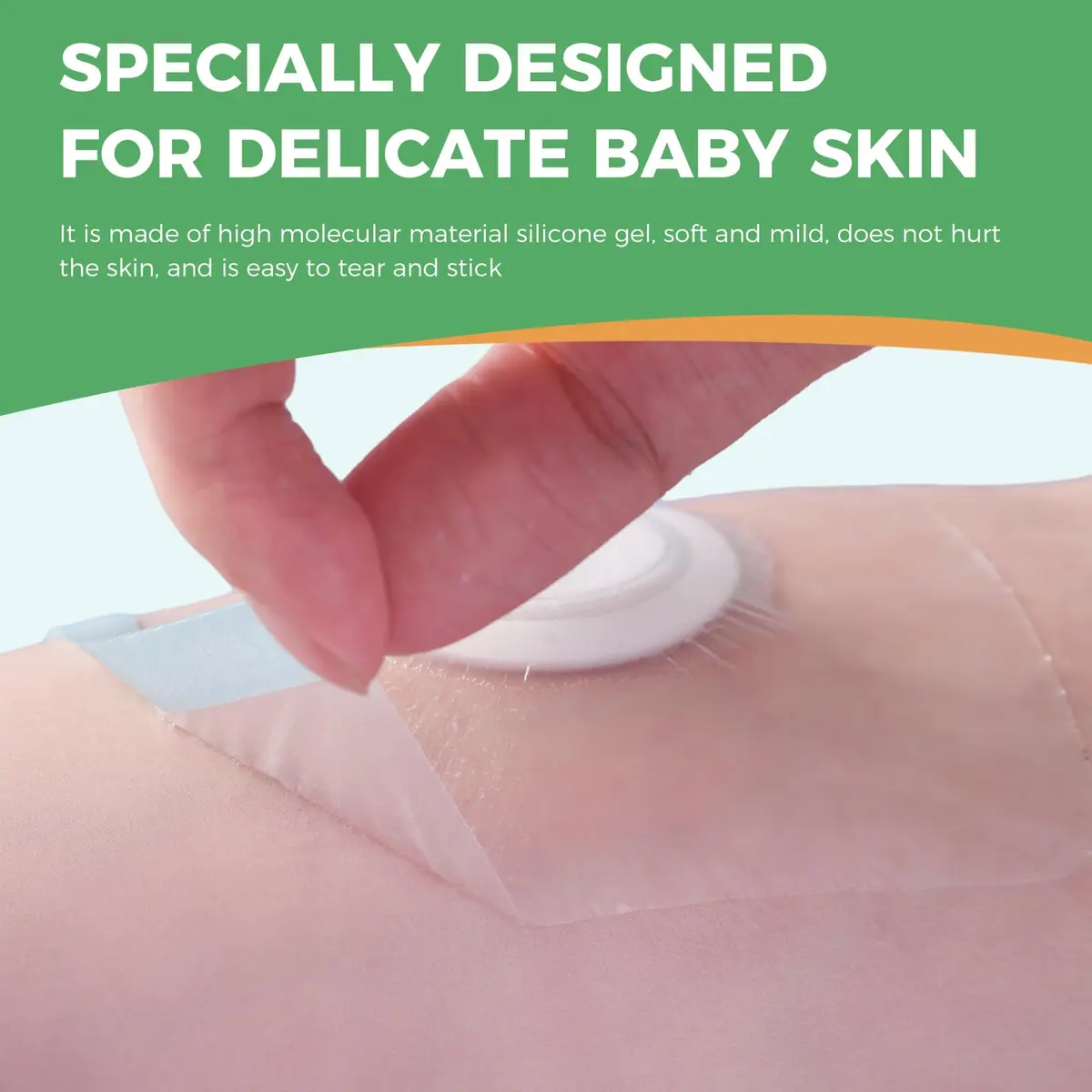 GRLEAYIE Baby Belly Navel Patches 8x8cm | Skin-Friendly, Breathable & Waterproof for Newborns - view 8