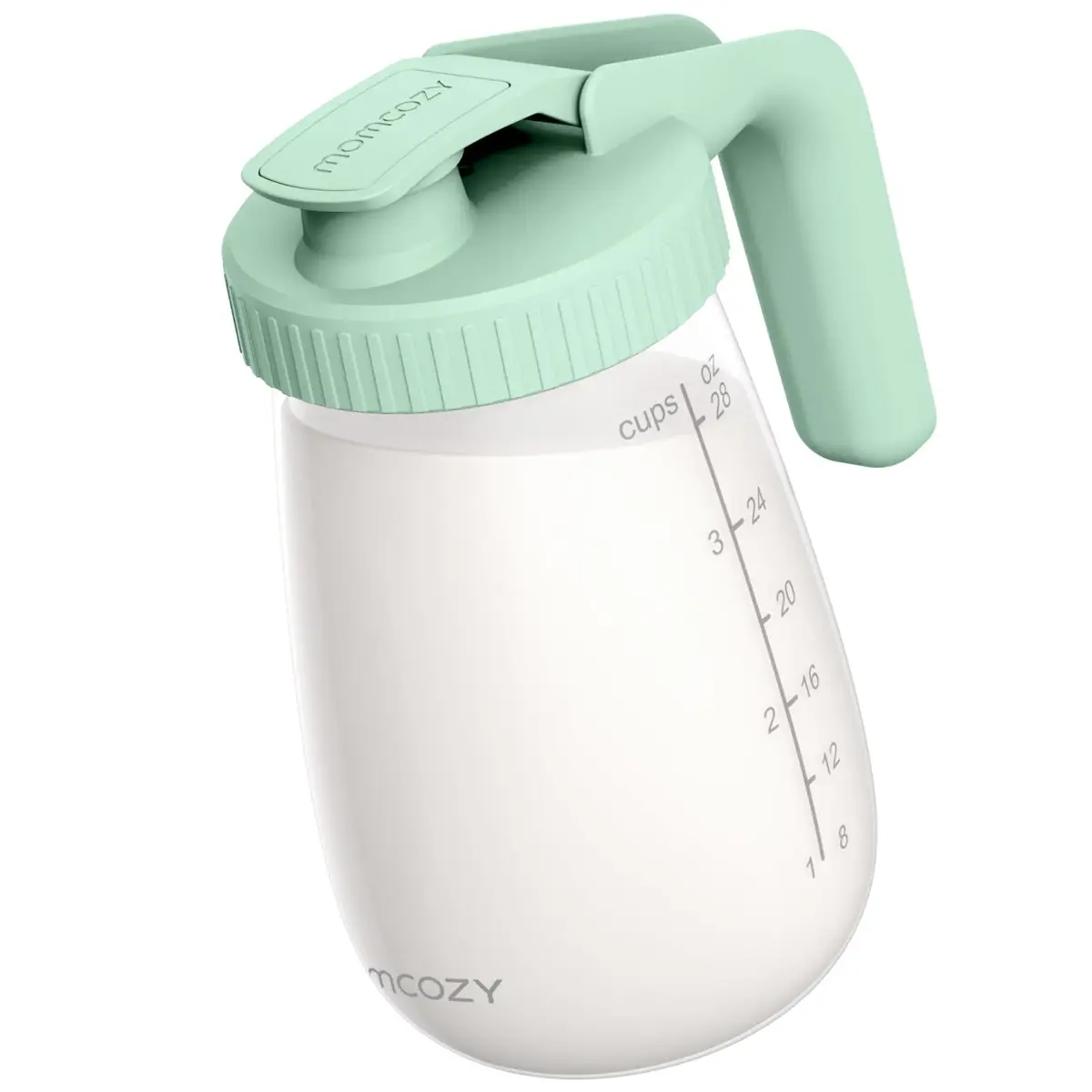 Momcozy Glass Breast Milk Pitcher 946ml (32oz) | Heat-Resistant, Leak-Proof, BPA-Free - main product image