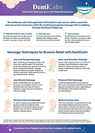 nfuse DentiCalm Soothing Pain Relief for Teeth Grinding & Jaw Clenching 0.47 OZ | Targeted Facial Tension Relief - view 8