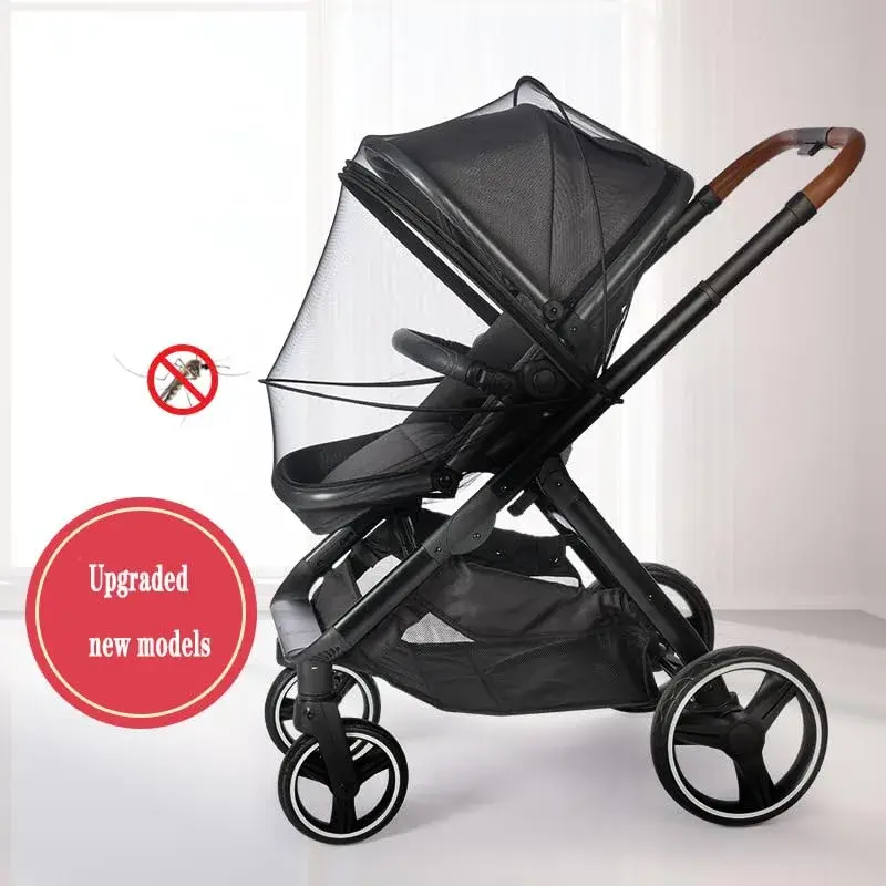 WVMKOR Baby Stroller Mosquito Net Blue | Universal Fit for 43-100cm Strollers - view 6