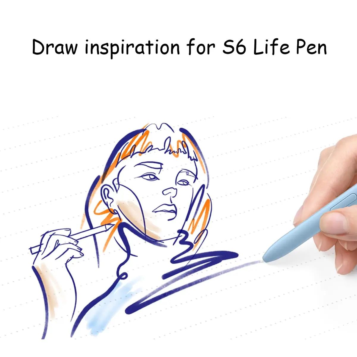 Anglepingping Blue 2 Pack S Pen for Samsung Galaxy Tab S6 Lite | Precise Touch & Compatibility - view 6