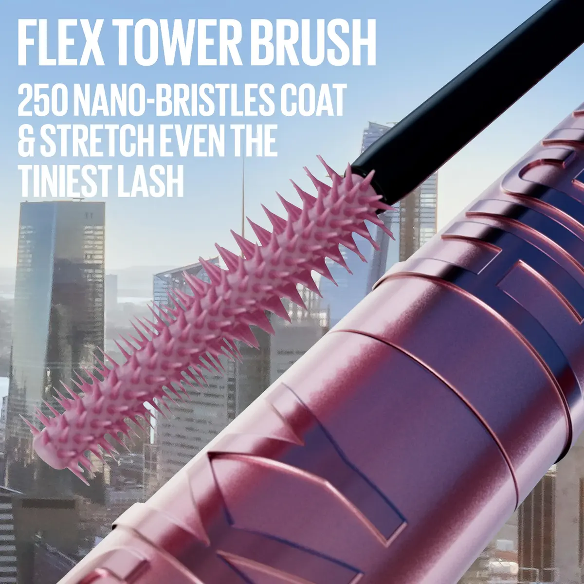Maybelline Lash Sensational Sky High Mascara Makeup, Volumizing, Lengthening, Defining, Curling, Multiplying, Buildable, Washable Formula, Burgundy Haze, 7.2ml (0.24 Fl Oz) | Allergy Tested - view 6