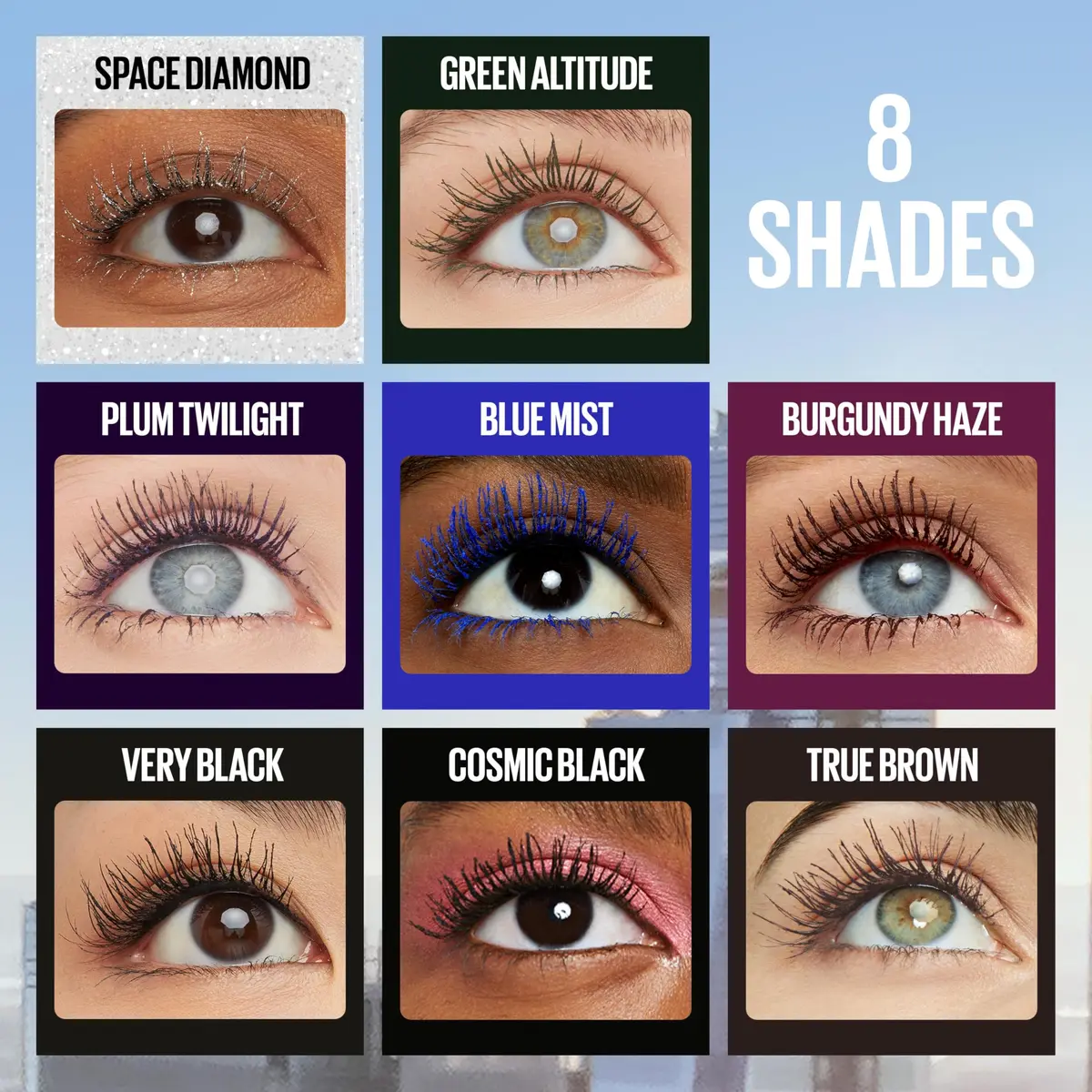 Maybelline Lash Sensational Sky High Mascara Makeup, Volumizing, Lengthening, Defining, Curling, Multiplying, Buildable, Washable Formula, Burgundy Haze, 7.2ml (0.24 Fl Oz) | Allergy Tested - view 7