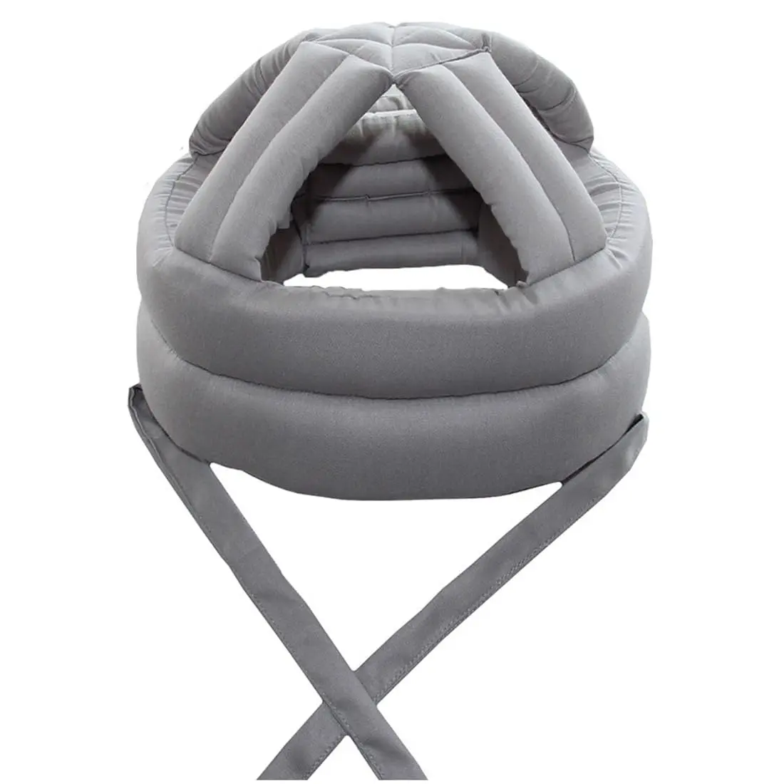 PENINSULA LOVE Elderly Protective Hat Thick Soft Helmet Seniors Anti-Fall Head Protection Hat Adjustable Safety Helmet Bump Cap for Old Man Surgery Recovery Head Injury Stroke Patient (A-Grey) 50-73cm - main product image