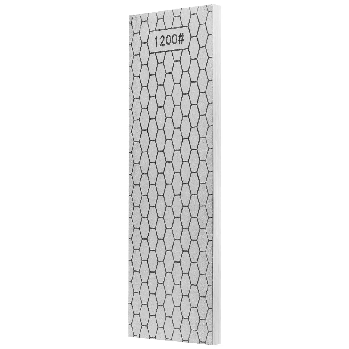 S SATC Diamond Sharpening Stone 20.32 cm (8 inch) 400/1200 Grit | Dual-Sided Honing Plate for Knives, Chisels, Blades - main product image