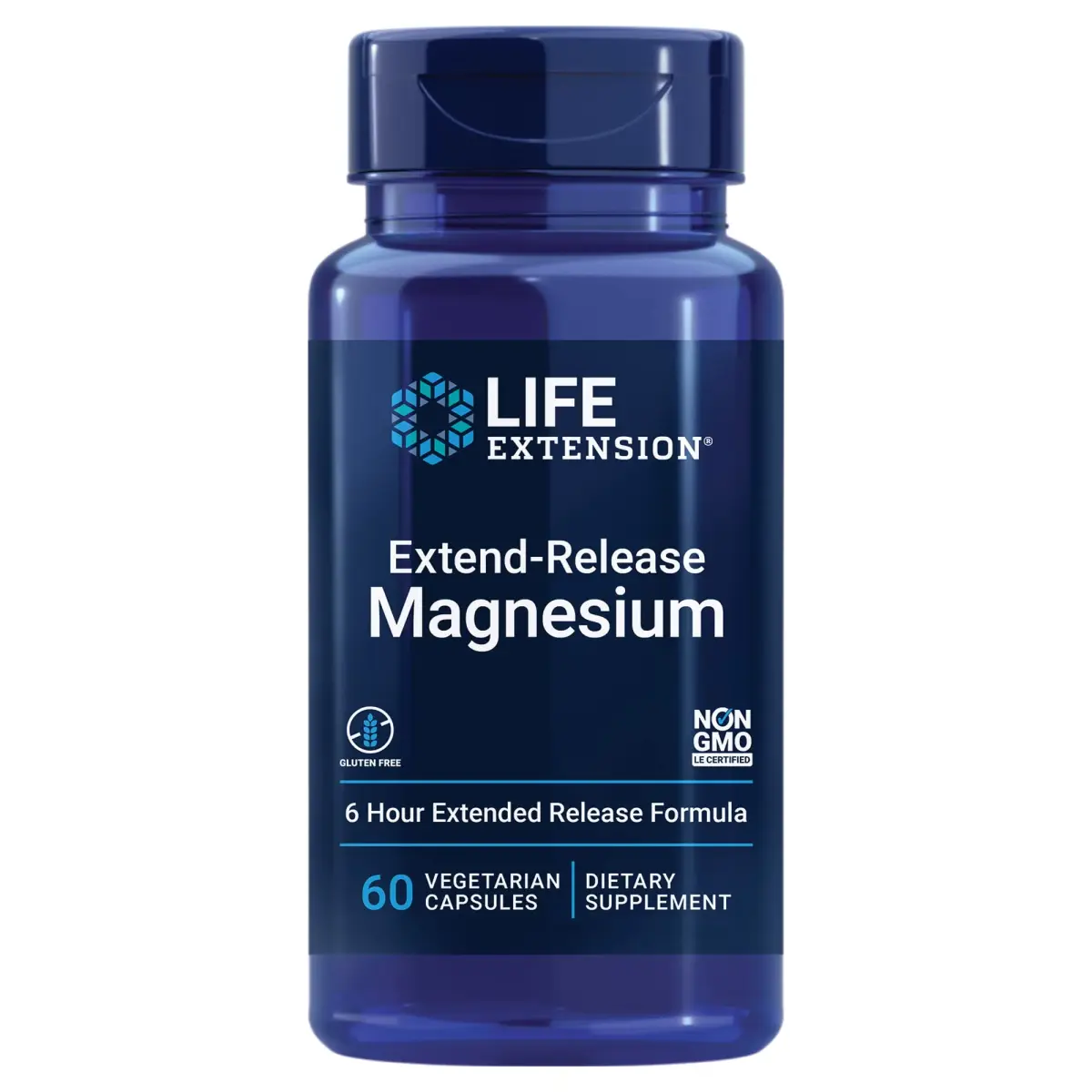 Life Extension Extend-Release Magnesium & Vitamin D3 125 mcg (5000 IU) Bone, Brain & Immune Health - 60 Capsules & 60 Softgels - view 2
