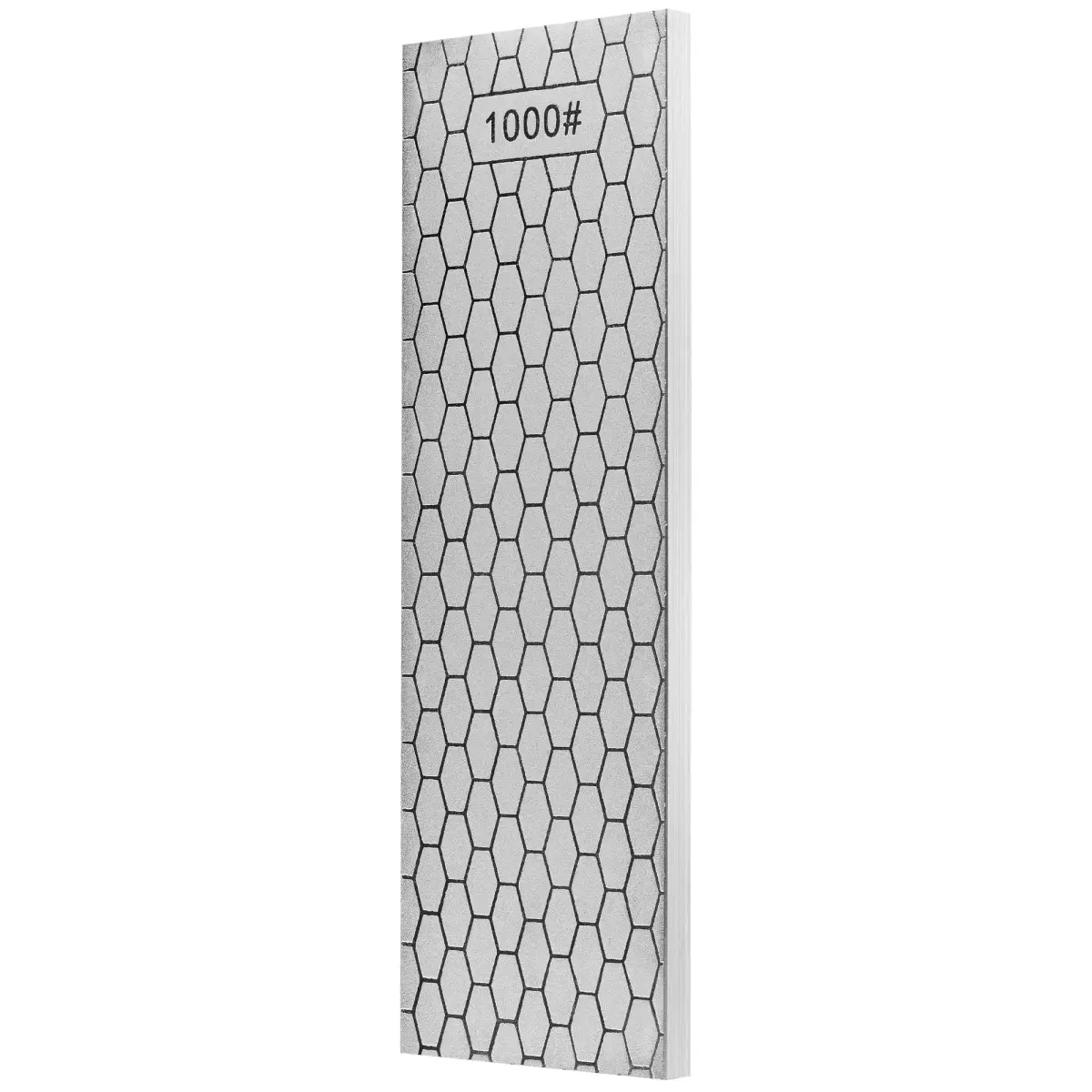 S SATC Diamond Sharpening Stone 20.3 cm (8 inch) 600/1000 Grit | Dual-Sided Honing Plate for Knives and Tools - main product image