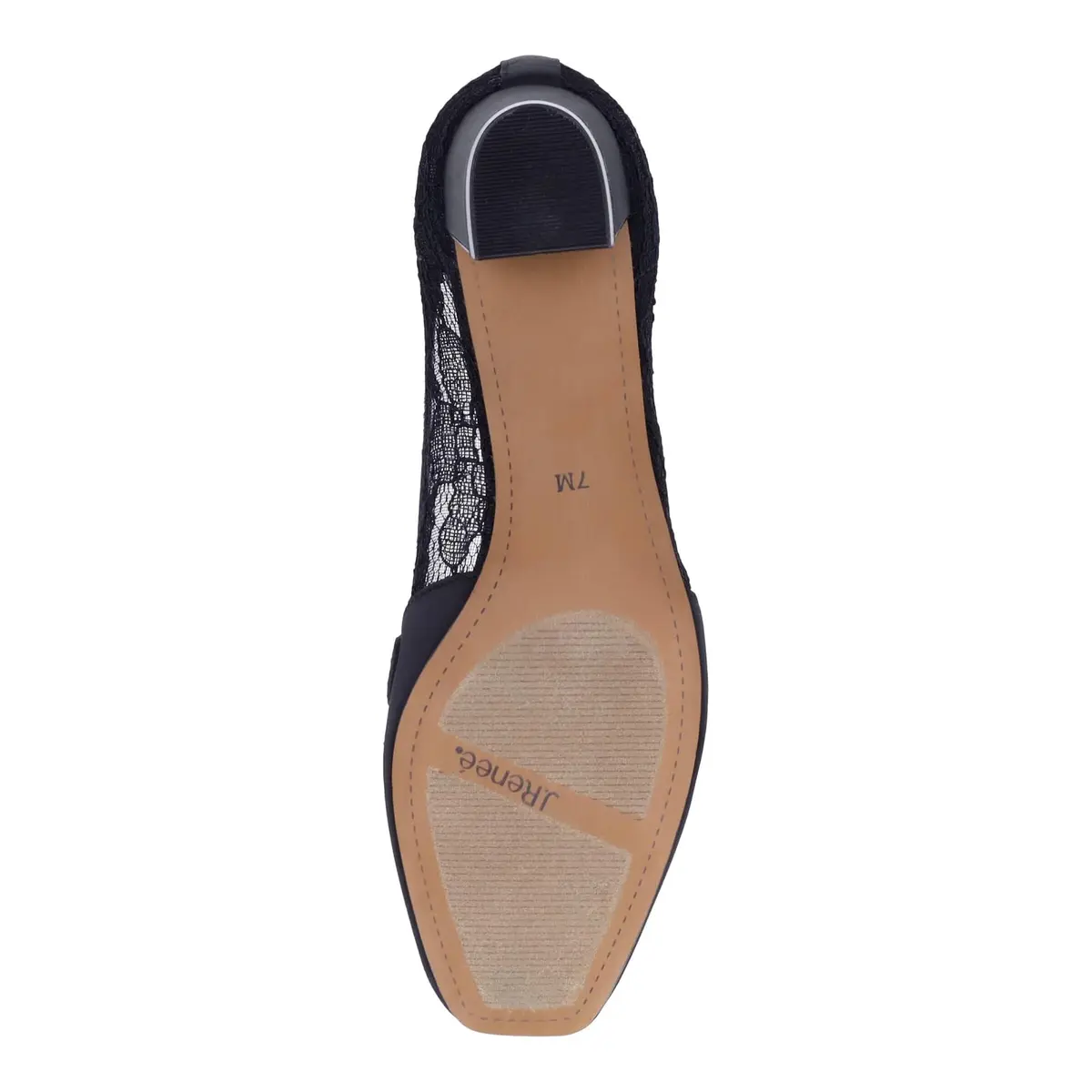 J.Reneé Zofia Black 9 Medium | Square Toe Pump with Memory Foam Insole - view 5