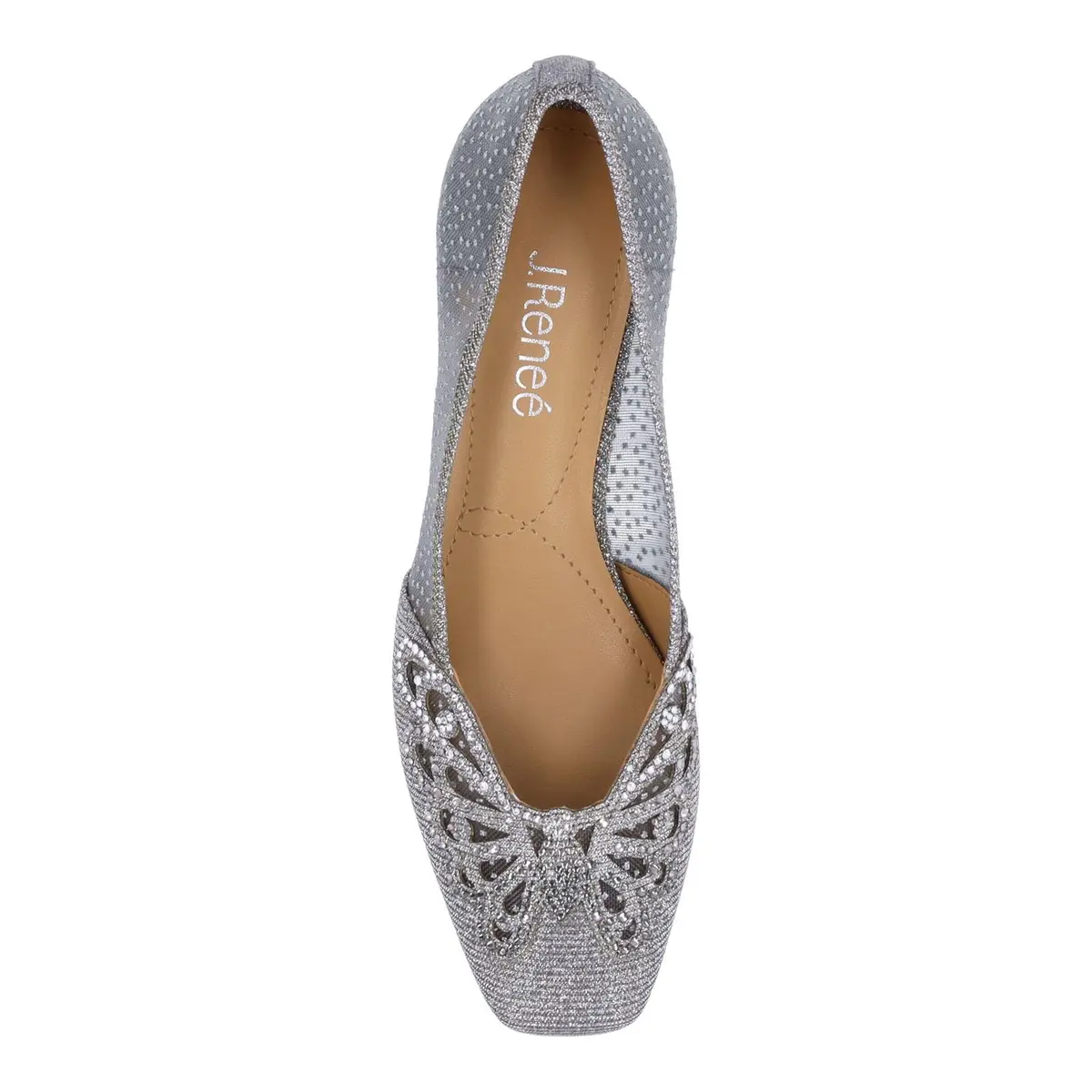 J. Reneé Zofia Women's Pump 9 Wide | Square Toe Slip-On with Memory Foam - view 8