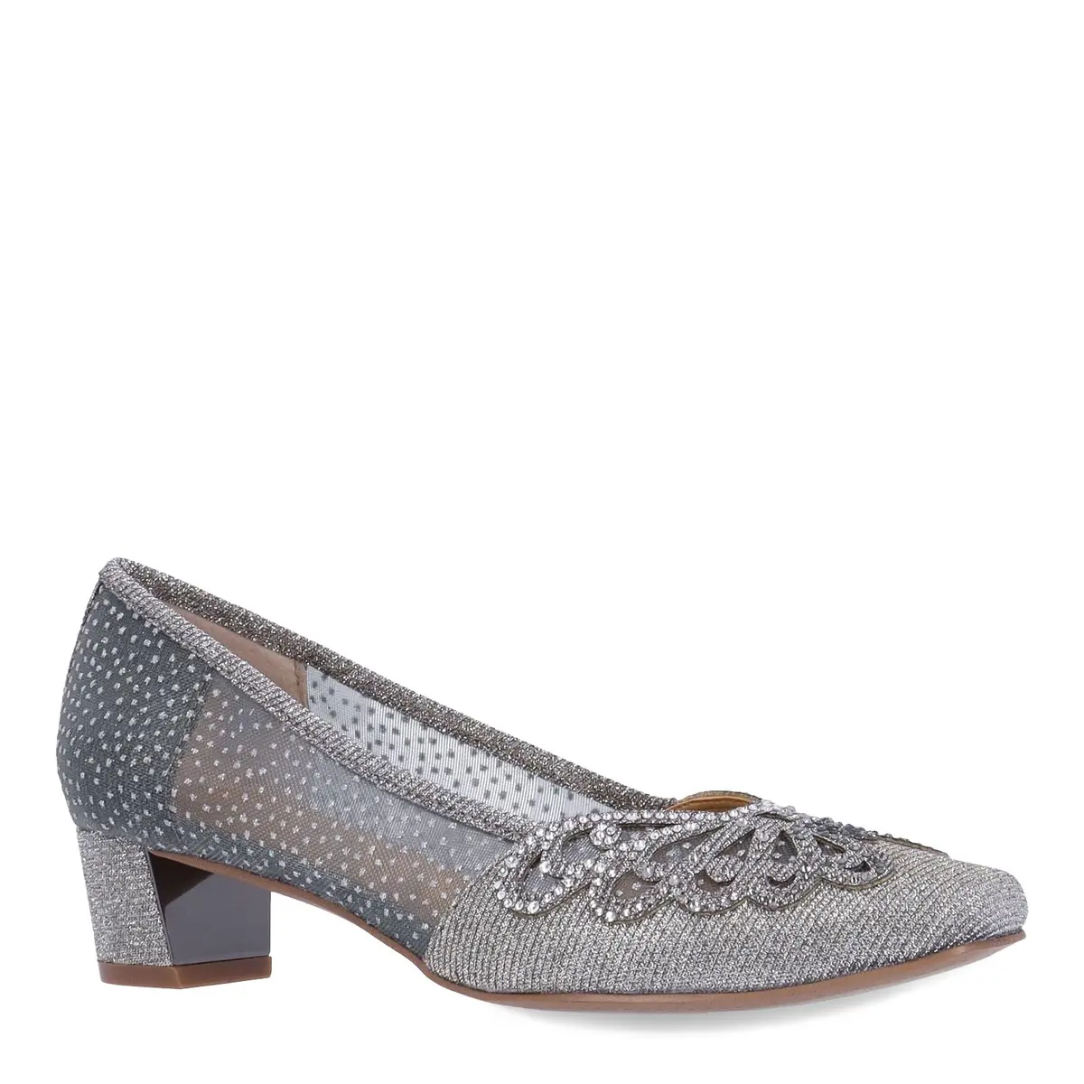 J. Reneé Zofia Women's Pump 9 Wide | Square Toe Slip-On with Memory Foam - main product image