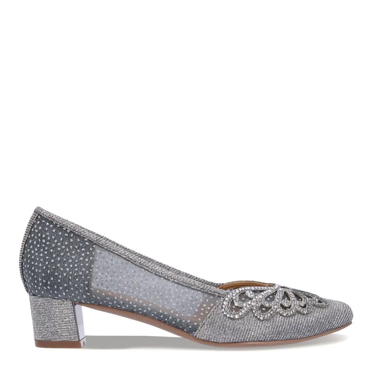 J. Reneé Zofia Women's Pump 9 Wide | Square Toe Slip-On with Memory Foam - view 2