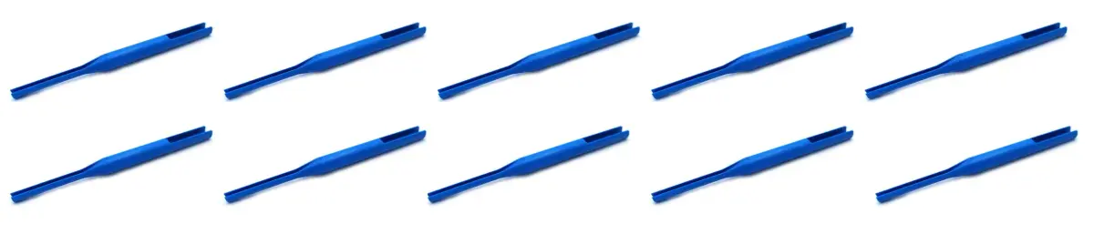 Valchemist Rosary Cord Knotting Tool #36#7 & #9 Two Sided Twine Knotting Tool (10-Pack, Blue) | Precision Tool for Spiritual Crafting - main product image