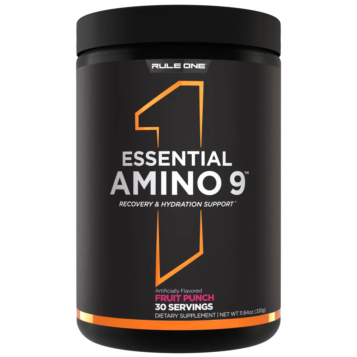 Rule 1 Proteins Essential Amino 9, Fruit Punch | Supports Muscle Recovery & Hydration - main product image