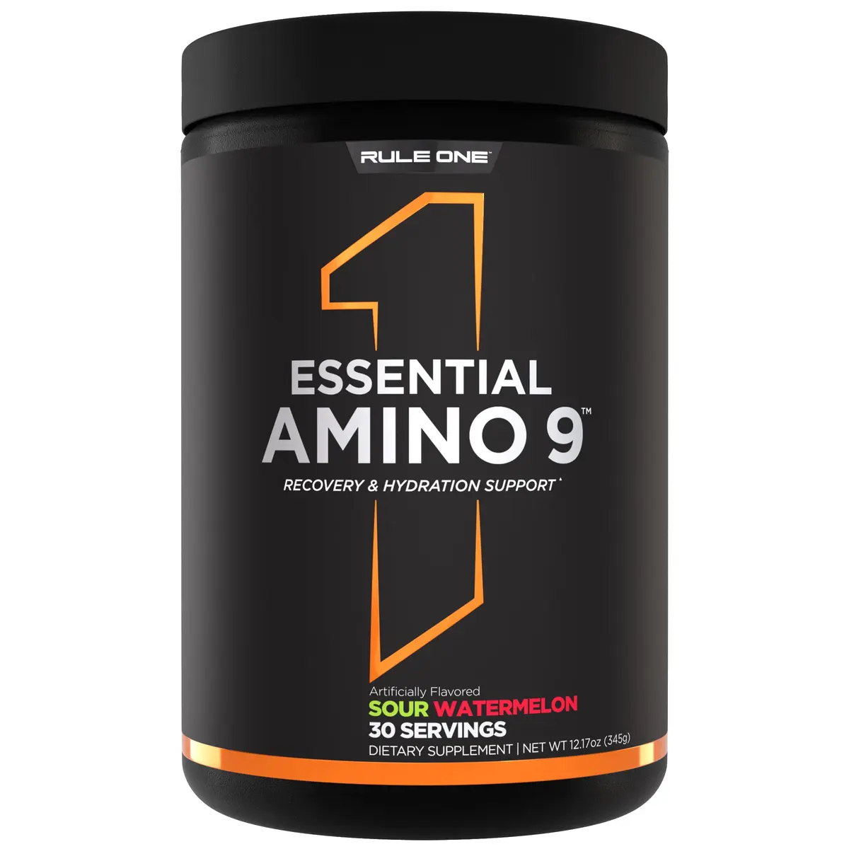 Rule 1 Proteins Essential Amino 9, Sour Watermelon | 30 Servings, Electrolytes Support Muscle Recovery - main product image