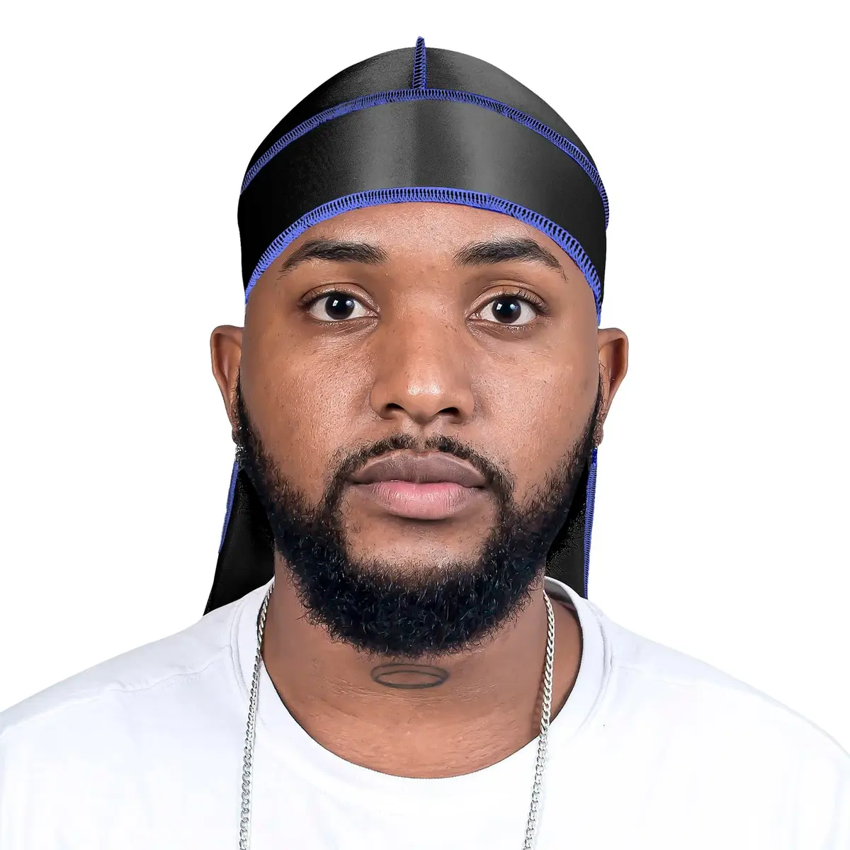 ForceWave Silky Durag and Wave Cap Set for Men & Women | 5-Piece Value Pack with Long Tails & Moisture-Tech Fabric - view 3