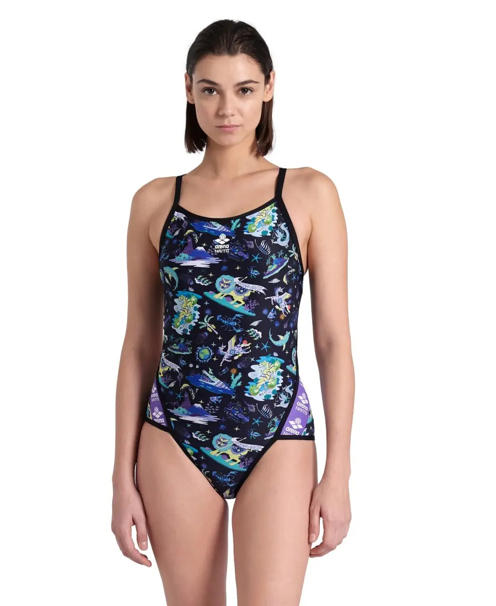 ARENA Women's Super Fly Back Sports Swimsuit 24 | Chlorine-Resistant, UV UPF 50+ - main product image