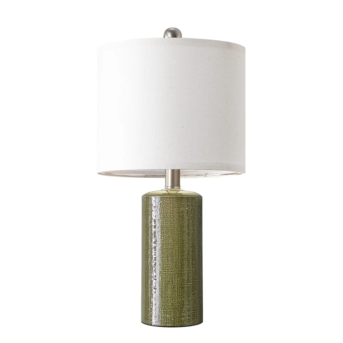 G-SAFAVA 20.25" Small Single Table Lamp for Bedroom Modern Ceramic Nightstand Lamp - view 8
