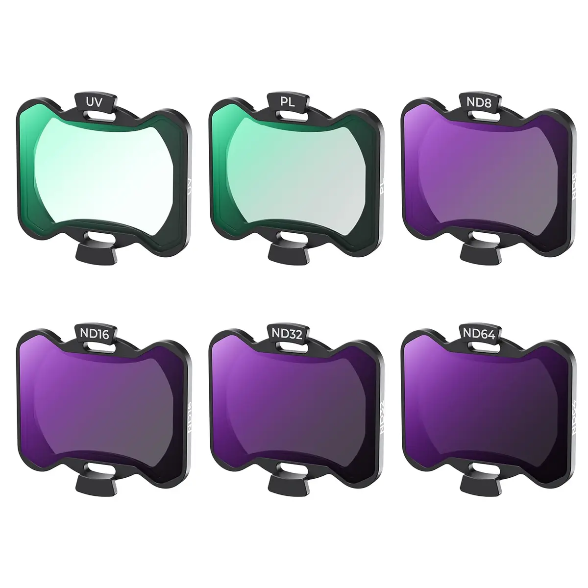 K&F CONCEPT UV PL ND Filters Kit (6 Pack) Compatible with DJI Avata 2 | Light-Weight, Multi-Coated Optical Glass - main product image