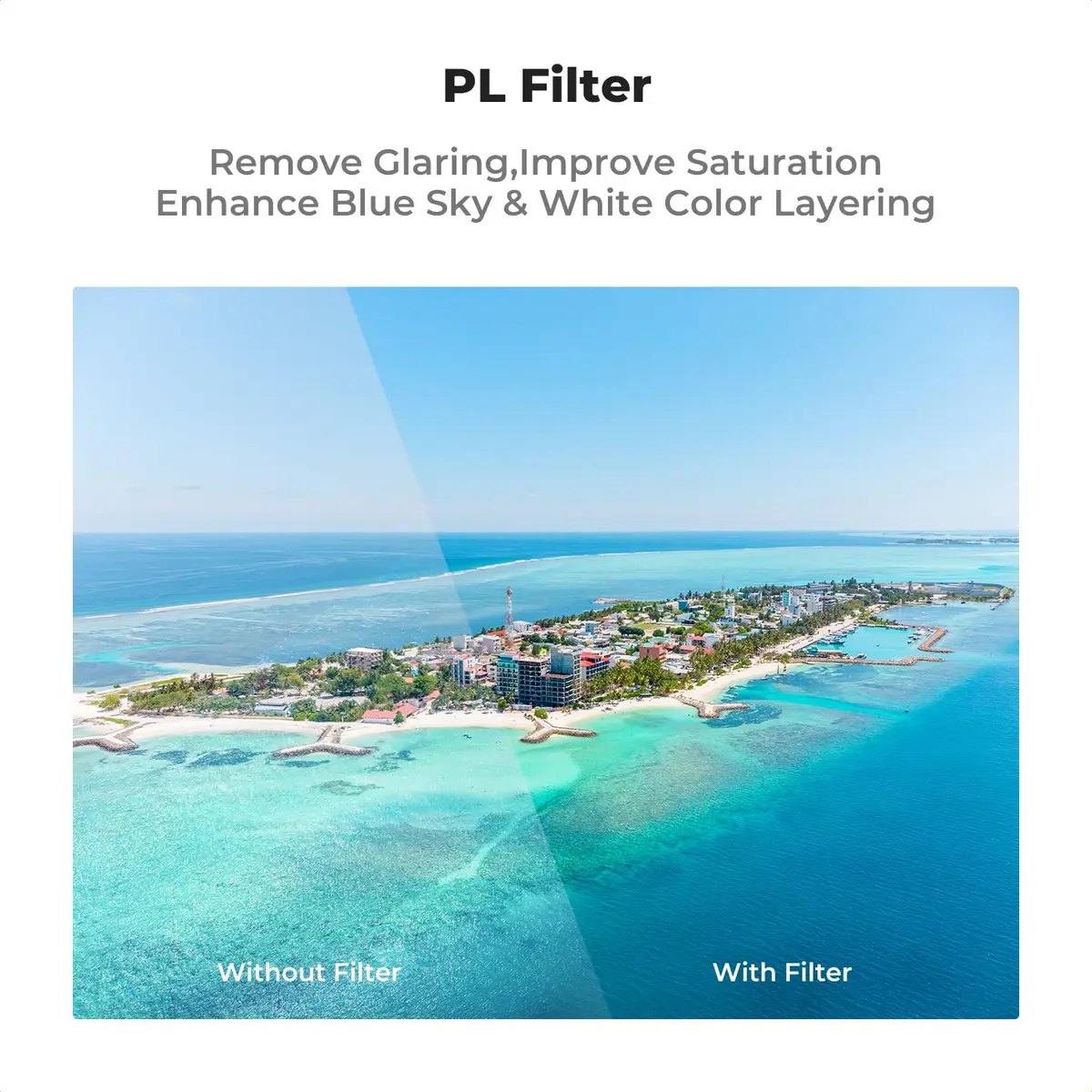K&F CONCEPT UV PL ND Filters Kit (6 Pack) Compatible with DJI Avata 2 | Light-Weight, Multi-Coated Optical Glass - view 5
