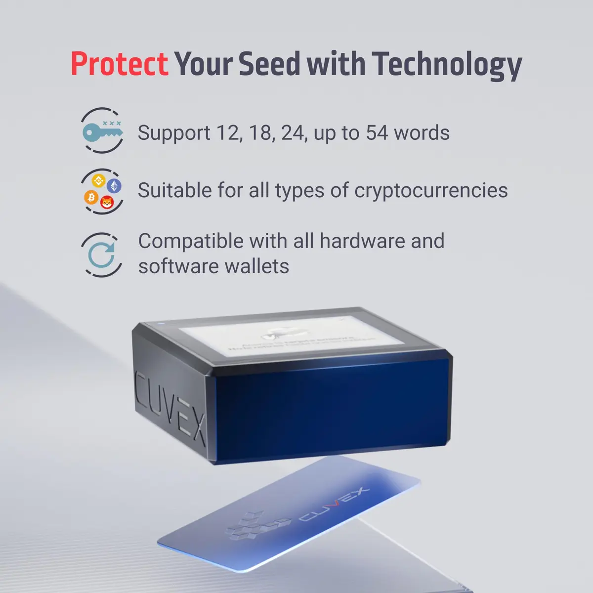 Cuvex Personal Hardware Security Module (HSM) for Sovereign Self-Custody | Offline PSBT Signing & Privacy (120 chars) - view 8