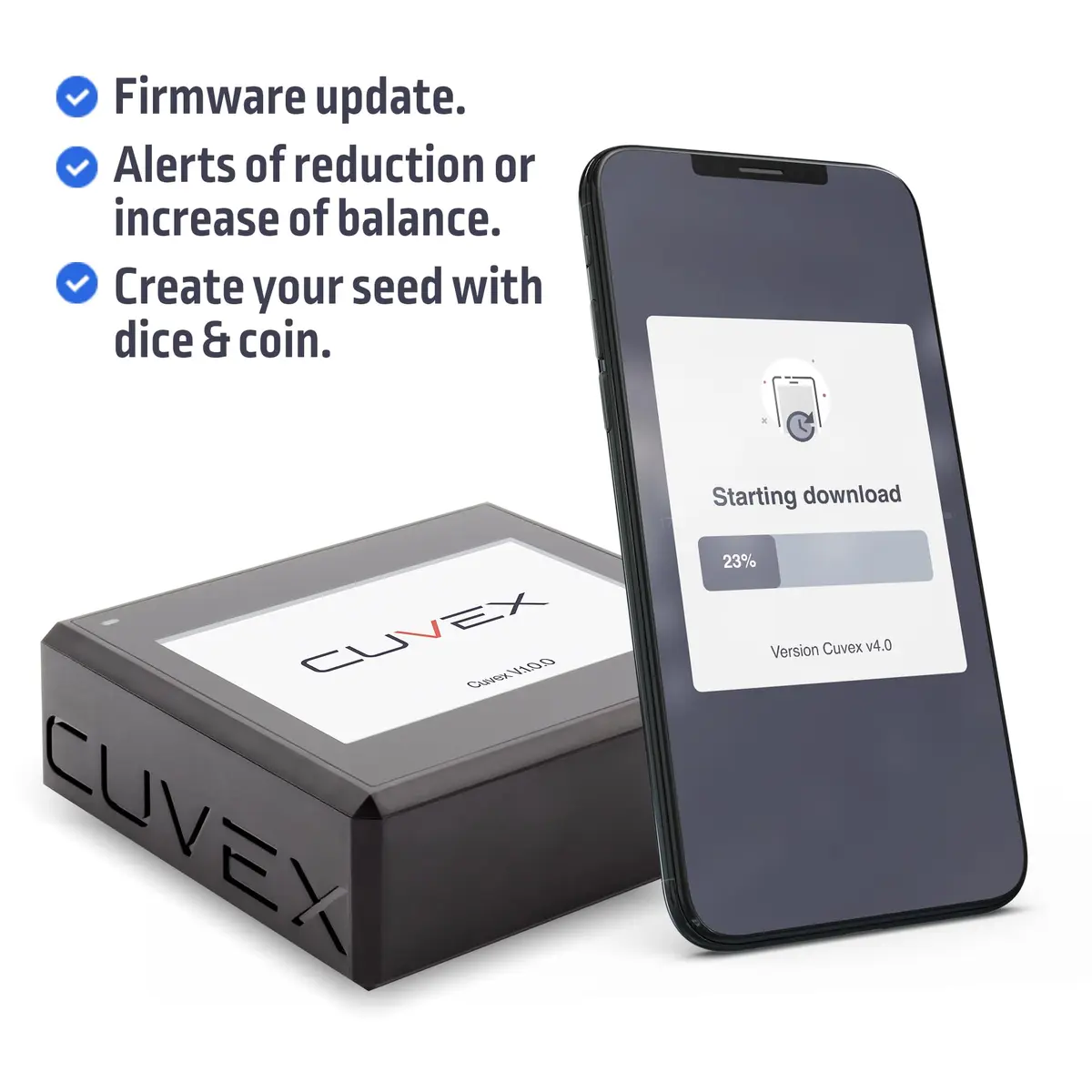 Cuvex Personal Hardware Security Module (HSM) for Sovereign Self-Custody | Offline PSBT Signing & Privacy (120 chars) - view 10