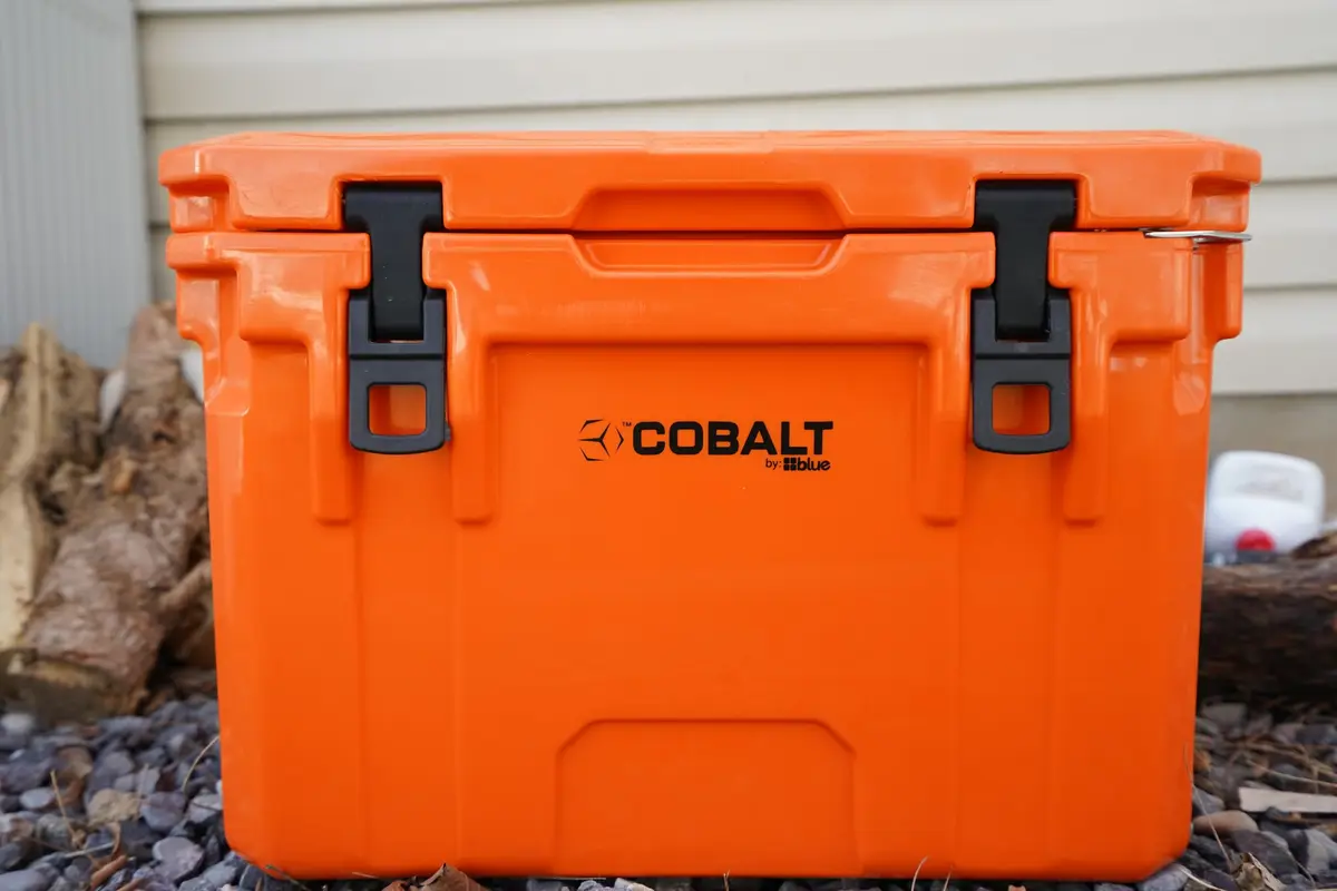 Blue Coolers 25 Quart Roto-Molded Ice Cooler | Holds Ice Up to 3 Days, Hunter Orange - view 5