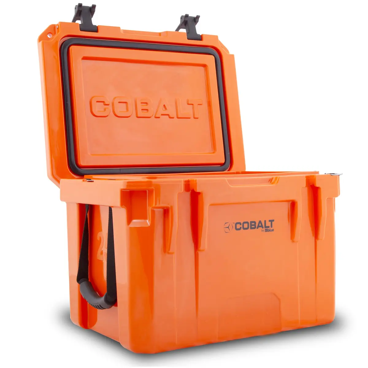 Blue Coolers 25 Quart Roto-Molded Ice Cooler | Holds Ice Up to 3 Days, Hunter Orange - view 2