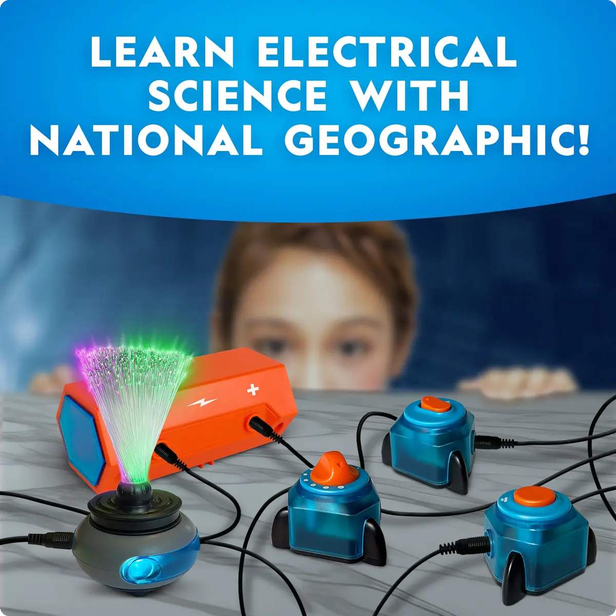 Blue Marble National Geographic Circuit Kit for Kids with 60 Projects | STEM Electronics Kit for Ages 8-12 - view 6