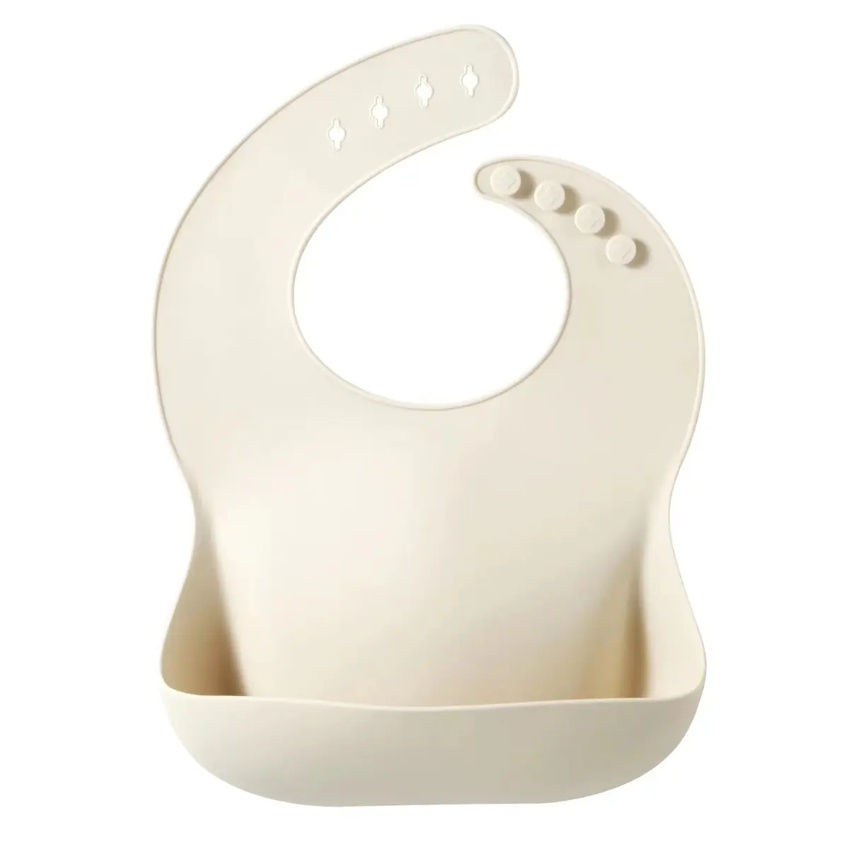 PandaEar Silicone Baby Bibs 3-Pack (10-72 Months) | Waterproof, Soft, Adjustable Neck - view 4