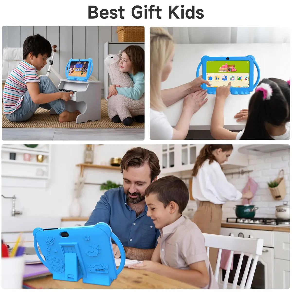 PEICHENG Kids Tablet 7 inch Android 12.0 | 4GB RAM 32GB ROM Parental Control - view 5