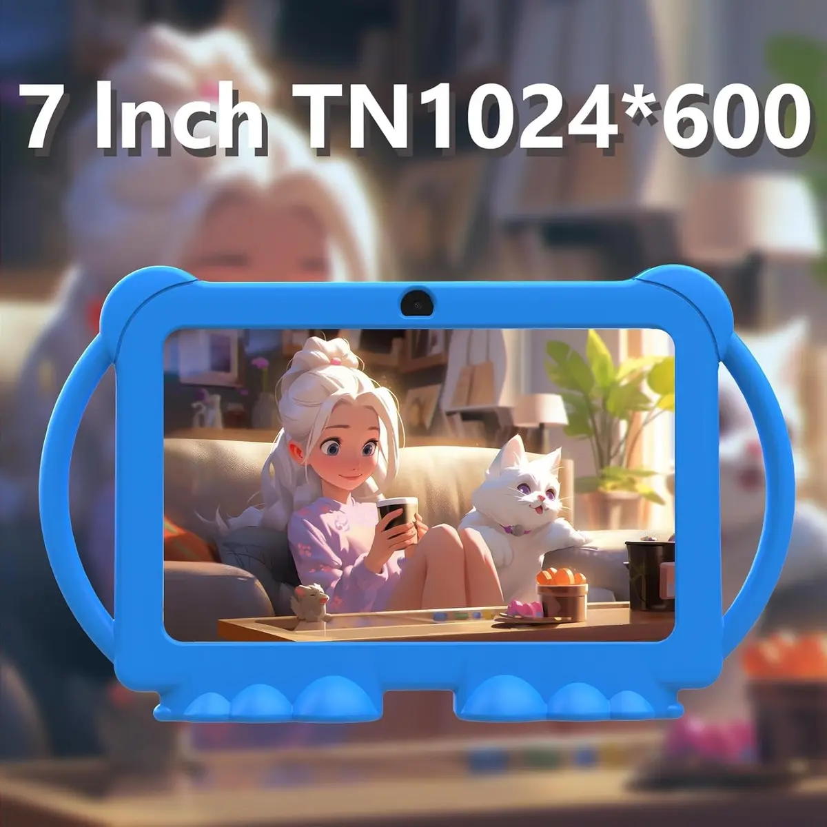 PEICHENG Kids Tablet 7 inch Android 12.0 | 4GB RAM 32GB ROM Parental Control - view 3