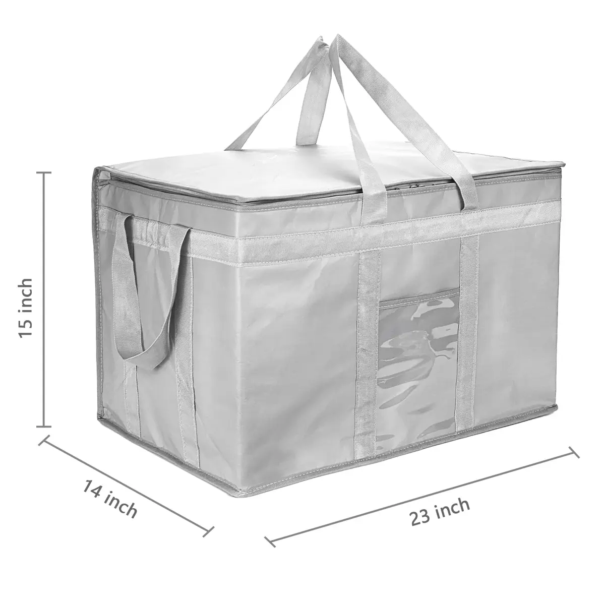 Yalin XXXL Insulated Cooler Bag 78L (2.7 cu ft) Grey | Keeps Food Hot or Cold for 4 Hours - view 6