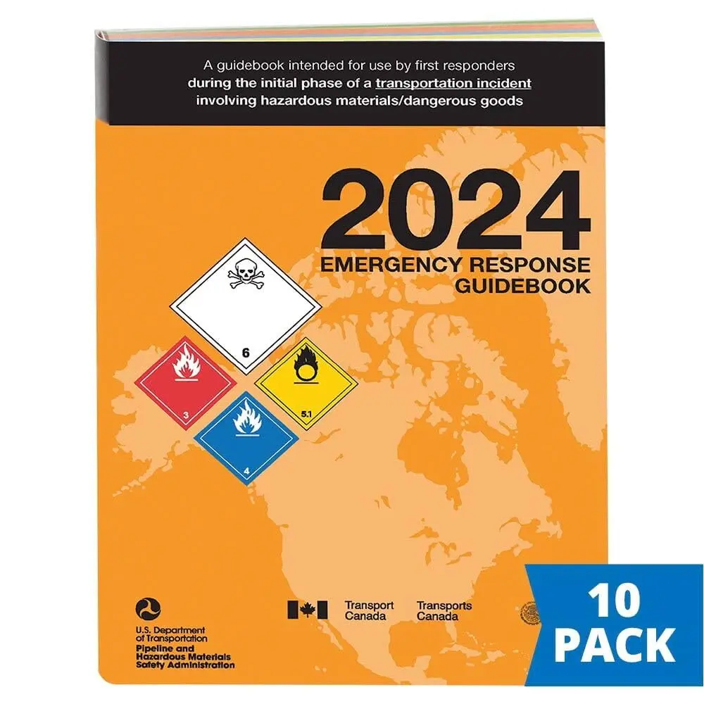 J. J. Keller 2024 Emergency Response Guidebook (ERG), Soft Bound | Pocket Size 4" x 5.5" - view 2
