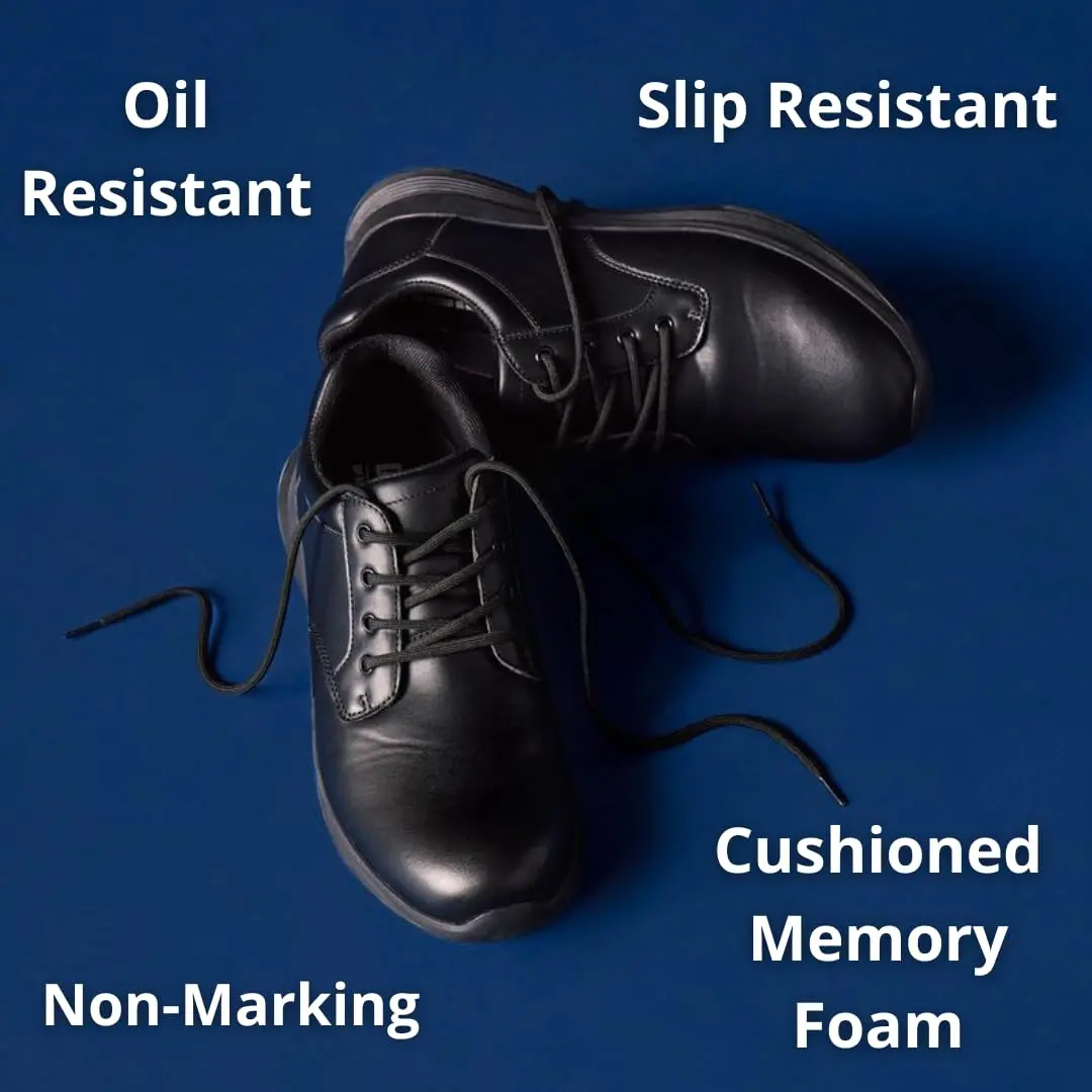 Deer Stags Men's Montez Oxford 13 | Slip-Resistant Faux Leather Dress Shoe - view 4