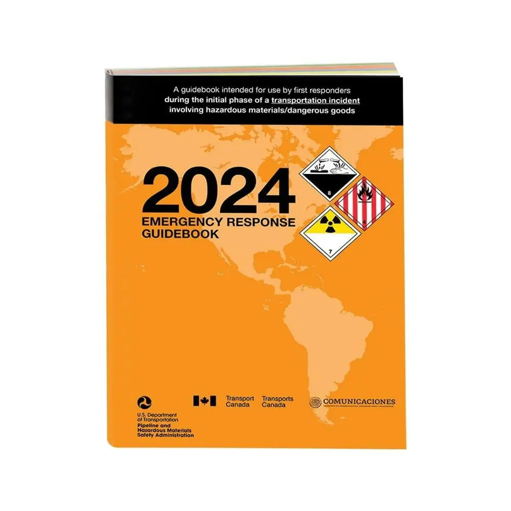 J. J. Keller 2024 Emergency Response Guidebook (ERG), Soft Bound | Pocket Size 4" x 5.5" for Emergency Preparedness - main product image