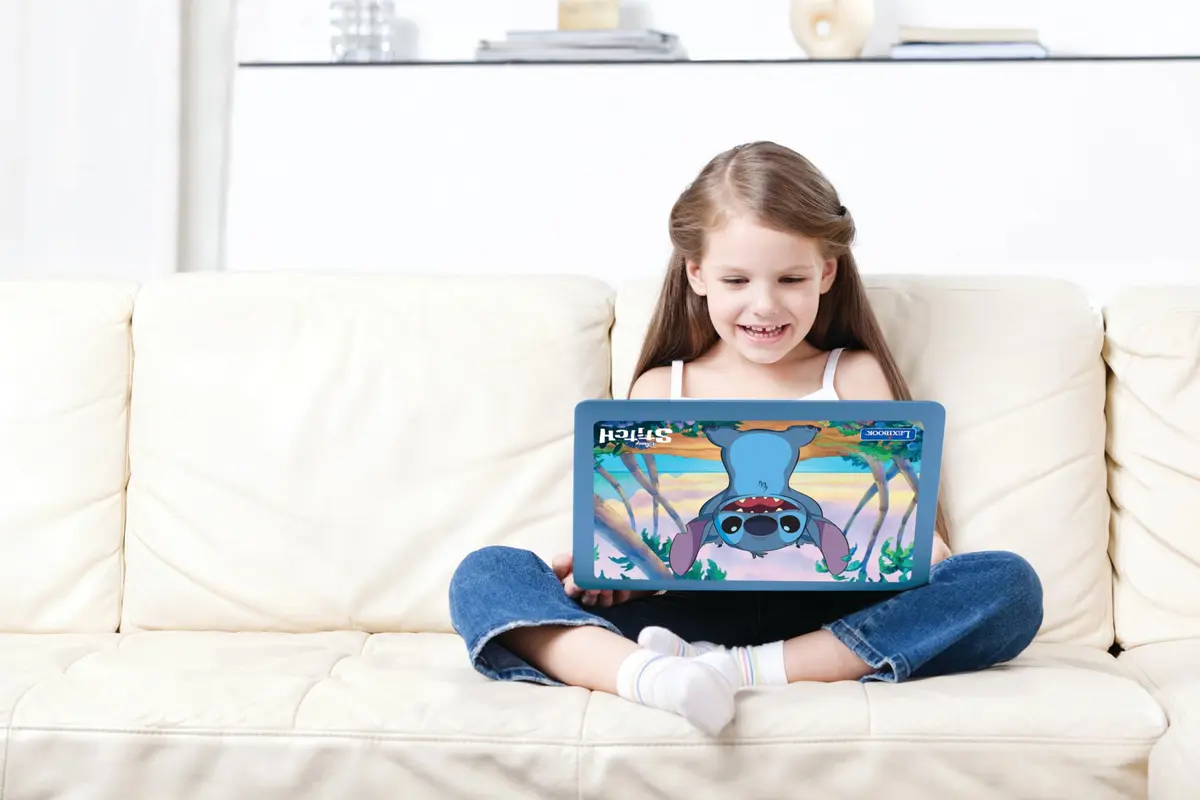 LEXiBOOK Disney Stitch Educational Laptop for Kids 124 Activities | Bilingual Learning & Fun (70-120 chars) - view 5