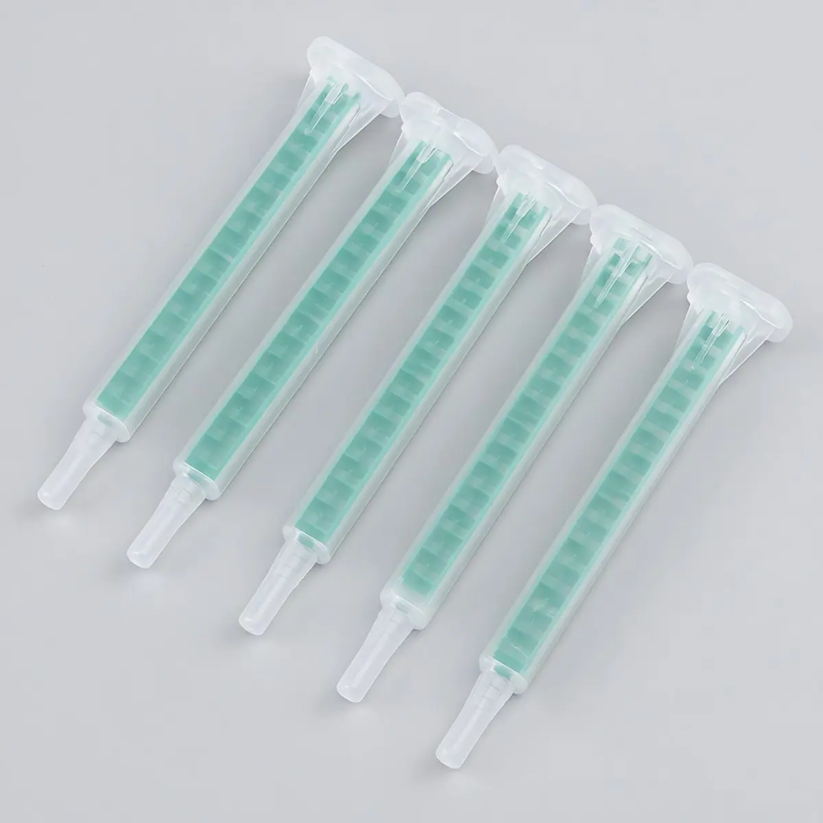 ATOYSKPX 50pcs Epoxy Mixing Nozzle Heads for 50ml AB Guns | Static Mixer Resin Tips (1:1/2:1 Ratio) - view 2