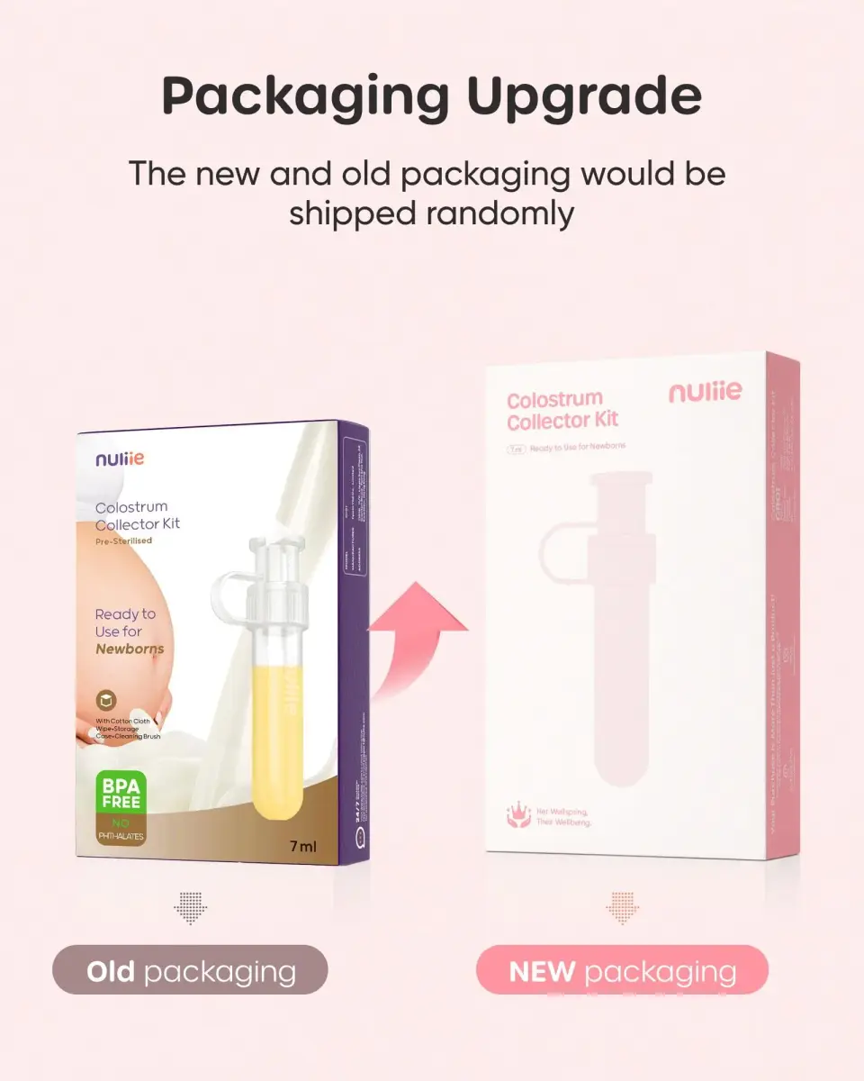 Nuliie Colostrum Collector Kit 7ml (6 Count) | BPA-Free Silicone for Newborn Feeding - view 8