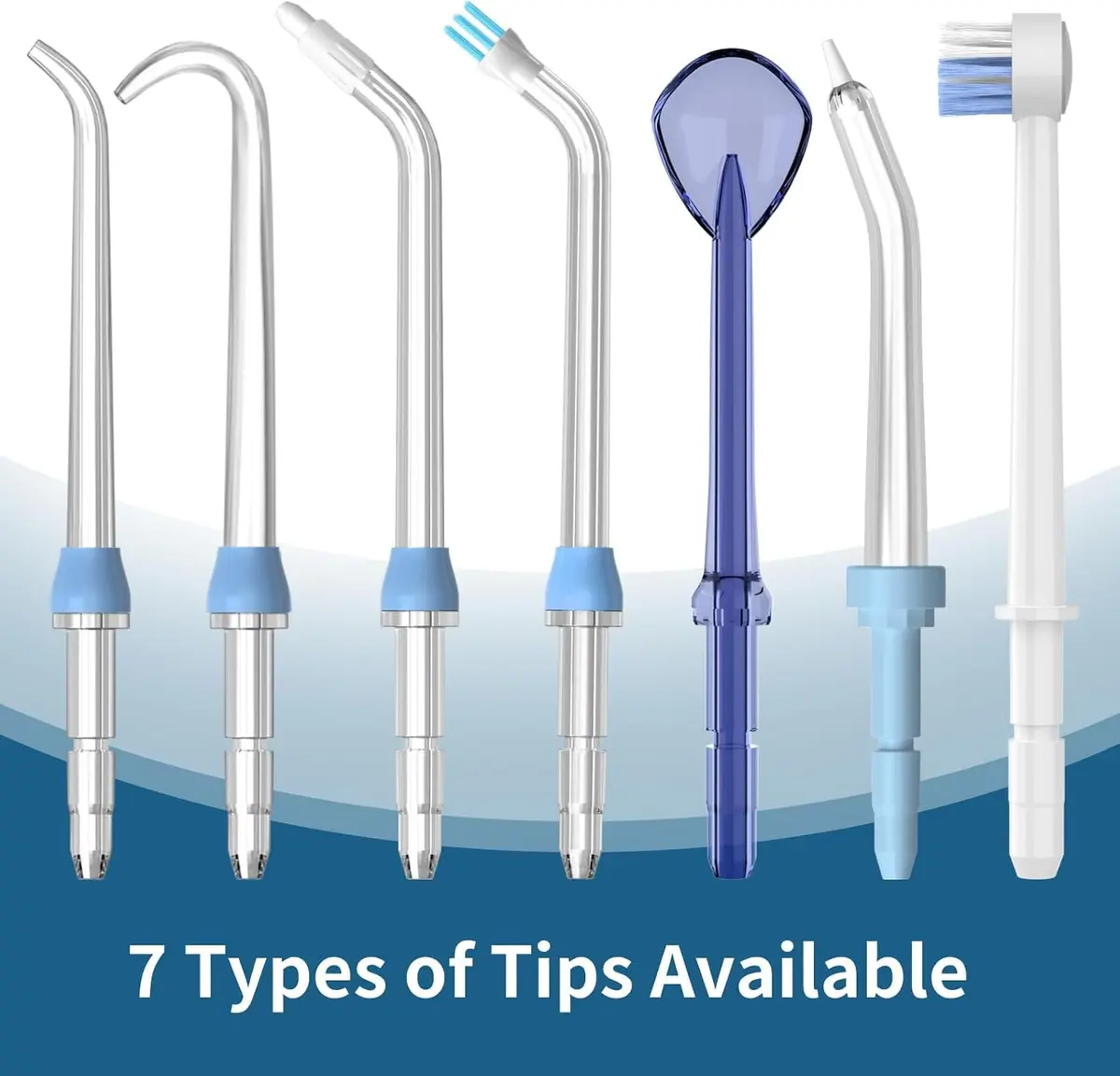 FreFeel Replacement Heads for Waterpik Water Flosser | Compatible with Most Waterpik Models - view 9