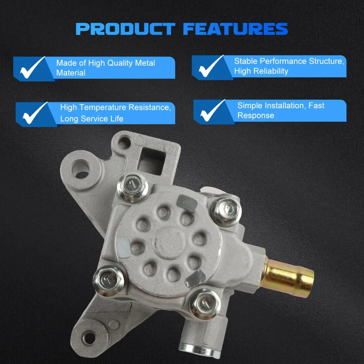 YOMALL Power Steering Pump 21-5919 for 1998-2002 Honda Accord 2.3L | Direct Fit Replacement - view 8