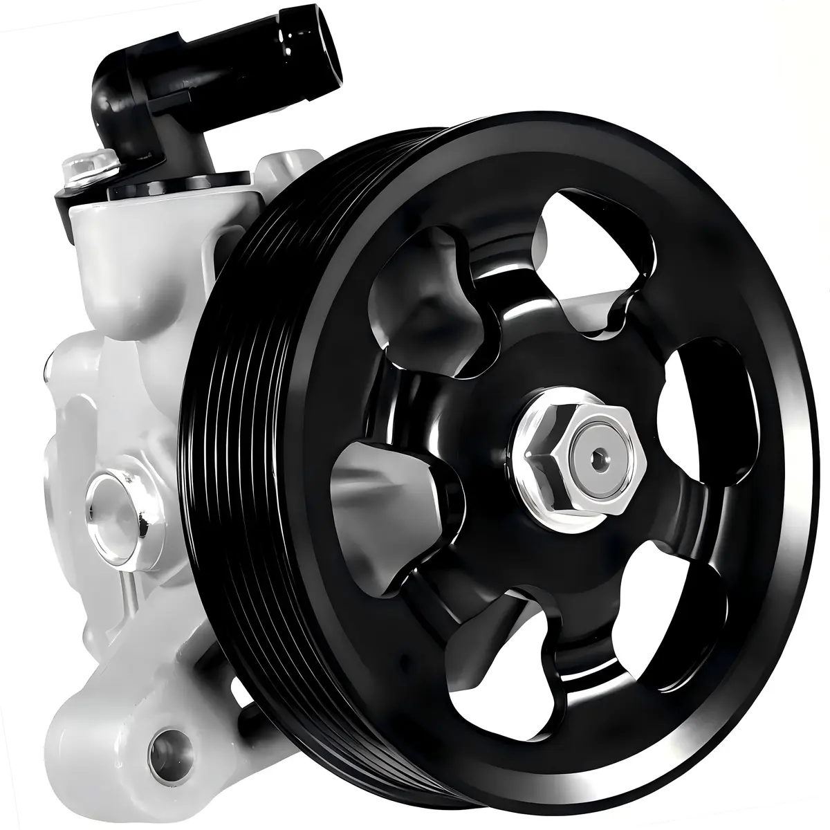 YOMALL Power Steering Pump with Pulley 21-5456 for 2006-2011 Honda Civic 1.8L | Direct Fit Replacement - main product image