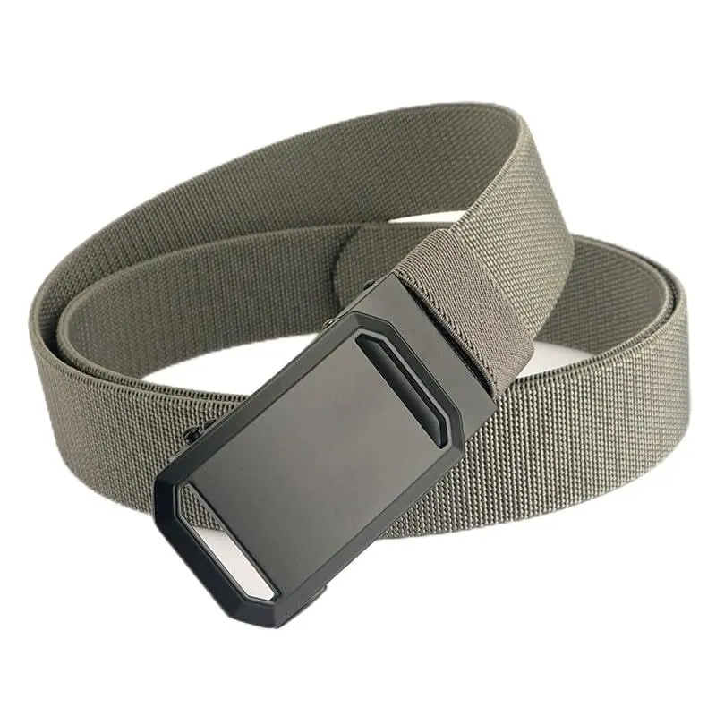 LionVII Men's Elastic Ratchet Belt 135cm (53") | Breathable Nylon Web Work Belt for Travel & Sports - main product image