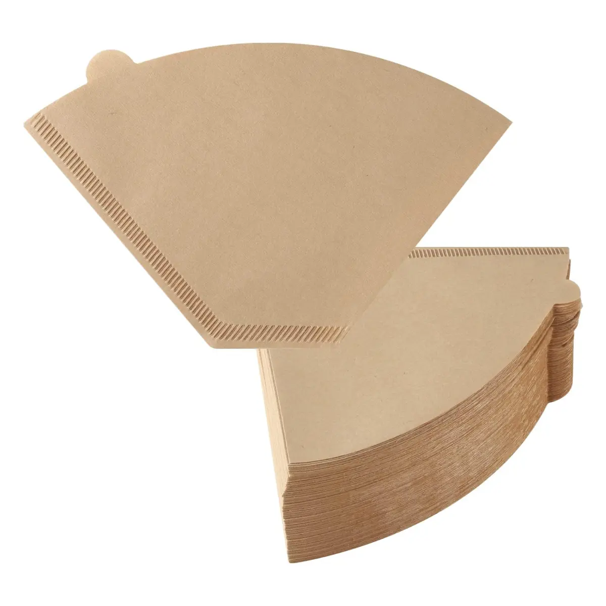 Prudiut 200 Count #4 Cone Coffee Filters | Compatible with Ninja & Pour Over (U4/200Pcs) - main product image