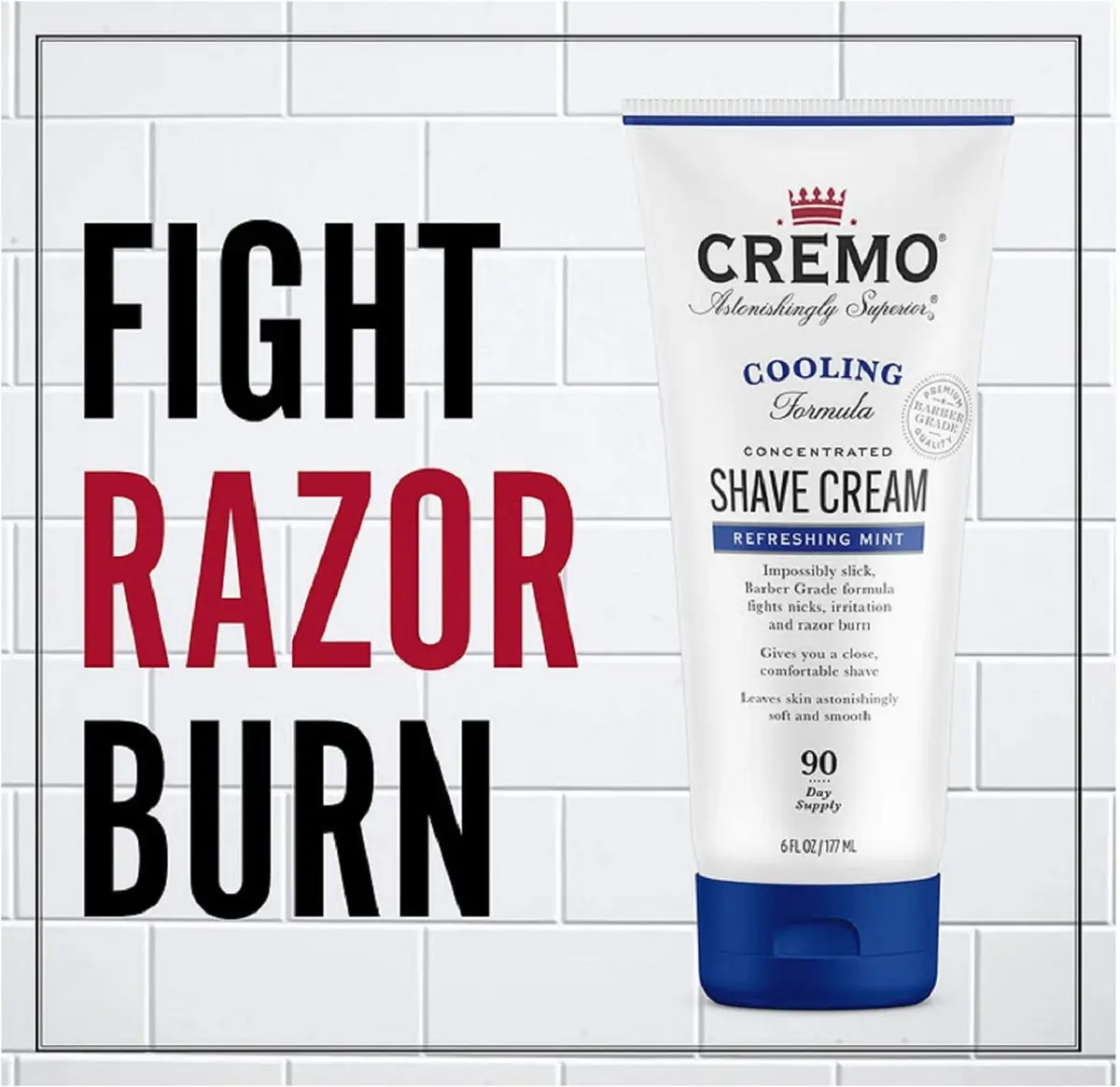 Schick Hydro Sensitive 12 Count Razor Refills & Cremo Cooling Shave Cream | Sensitive Skin Care (70-120 chars) - view 6